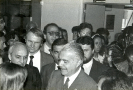 Visita do então Presidente da República, José Sarney, à sede do Ibama, por ocasião do 1º aniversário do IBAMA